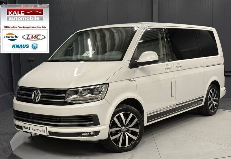 Weiß metallic (oryxweiß perlmutteffekt) Gebraucht 2016 VW T6 Generation Six Van | 29.960 € (Superpreis) - Bild 1/4