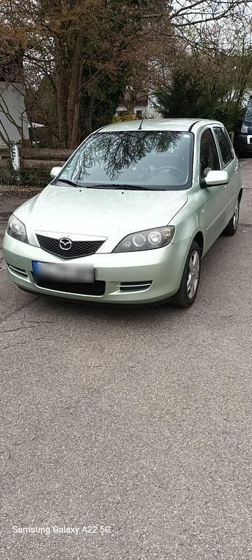 Gebraucht Mazda 2 80 PS (58 kW) 2007 Grün Kleinwagen
