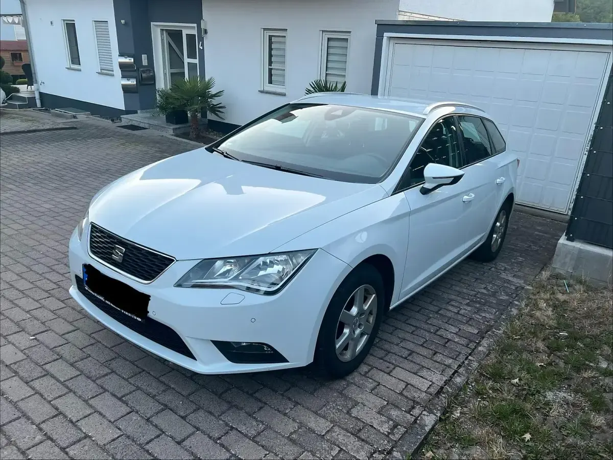 Gebraucht Seat Leon 110 PS (80 kW) 2016 Weiß Kombi