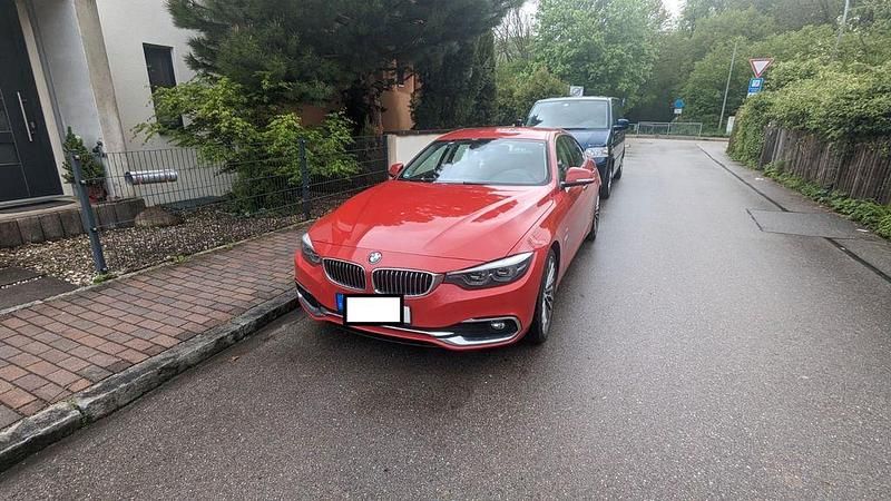 Rot Gebraucht 2017 BMW 420 Luxury Line Coupé | 16.999 € (Superpreis) - Bild 1/4