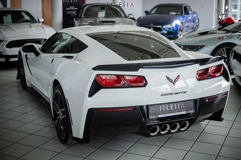 Second-hand Corvette Stingray 466 CP (342 kW) 2018 Alb Coupe