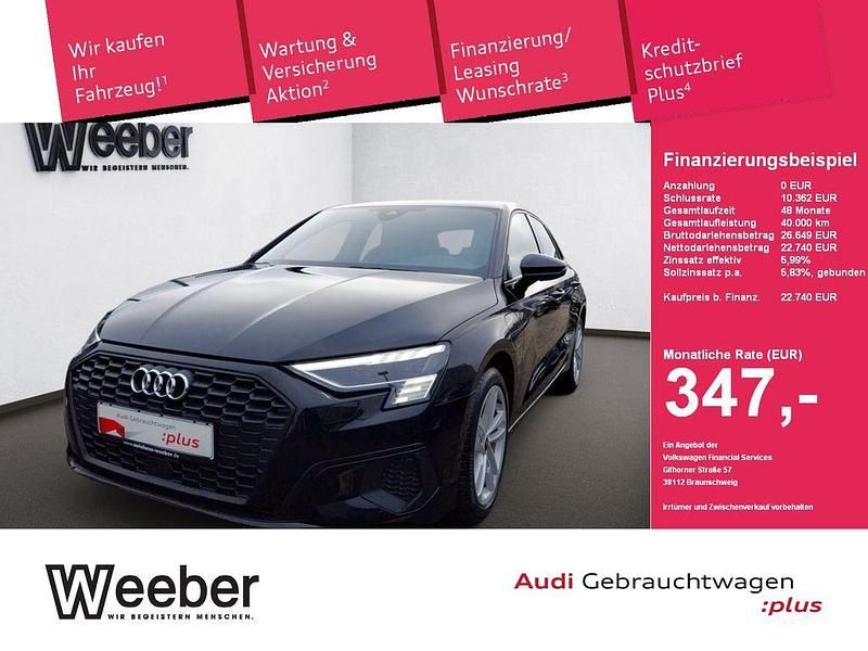 Gebraucht Audi A3 Sport 204 PS (150 kW) 2022 Brillantschwarz Limousine