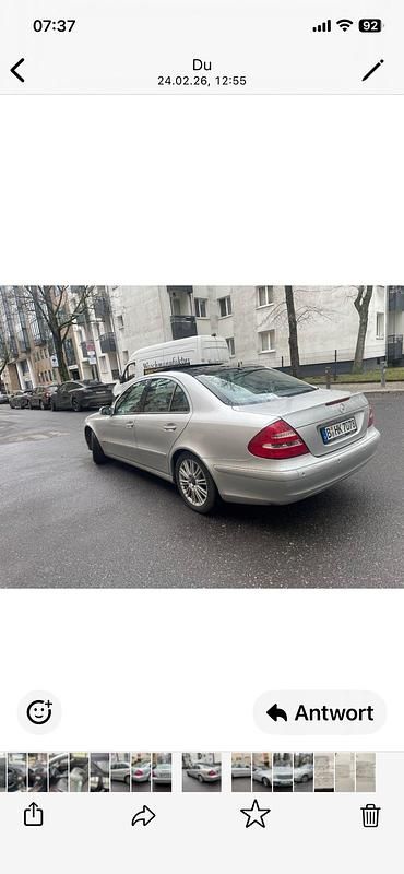 Gebraucht Mercedes E320 2004 Silber Limousine