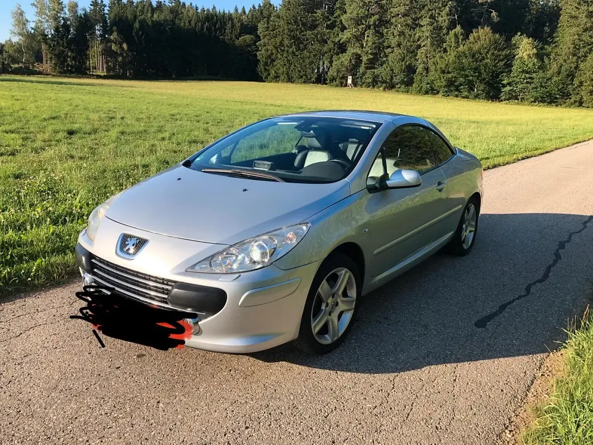 Gebraucht Peugeot 307 CC 140 PS (102 kW) 2006 Silber Cabrio