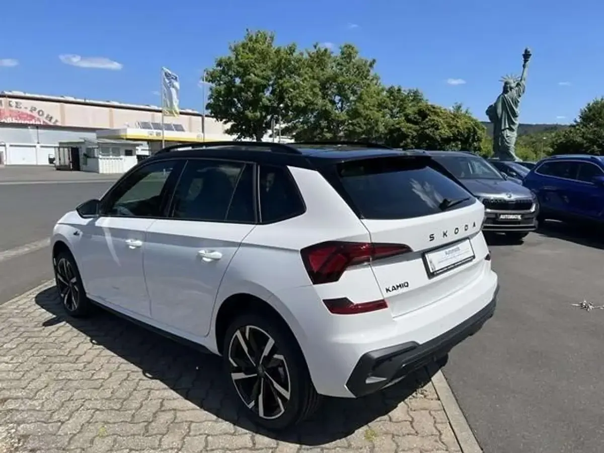 Neu Skoda Kamiq Monte Carlo 150 PS (110 kW) 2026 Weiß SUV
