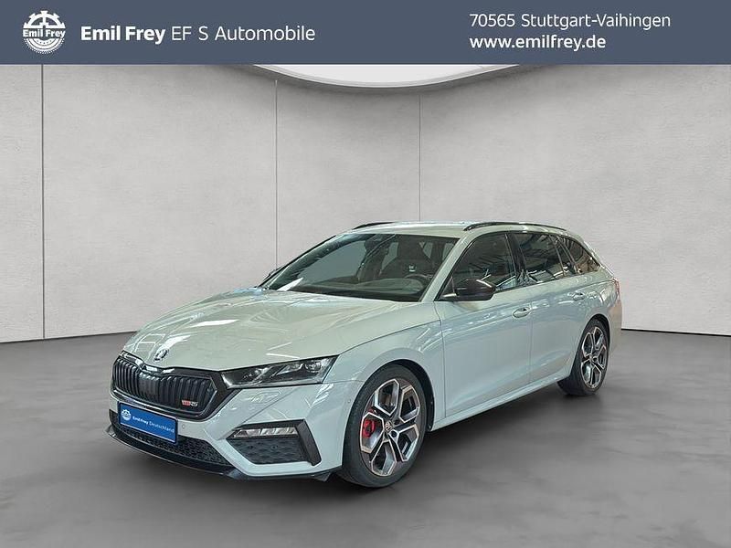 Grau Gebraucht 2021 Skoda Octavia RS Kombi | 30.890 € (Guter Preis) - Bild 1/4