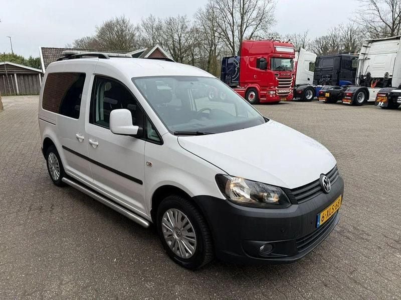 Gebraucht VW Caddy Life 105 PS (77 kW) 2014 Weiß Van / Kleinbus