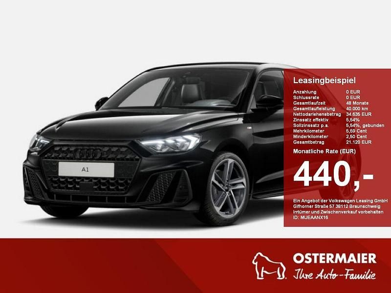 Schwarz Neu 2025 Audi A1 Sportback S-Line Kleinwagen | 35.780 € (Fairer Preis) - Bild 1/4