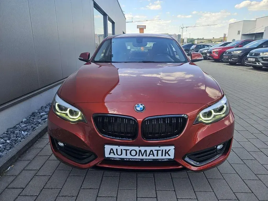 Gebraucht BMW 218 Gran Coupé Advantage 150 PS (110 kW) 2019 Sunset orange metallic Coupé