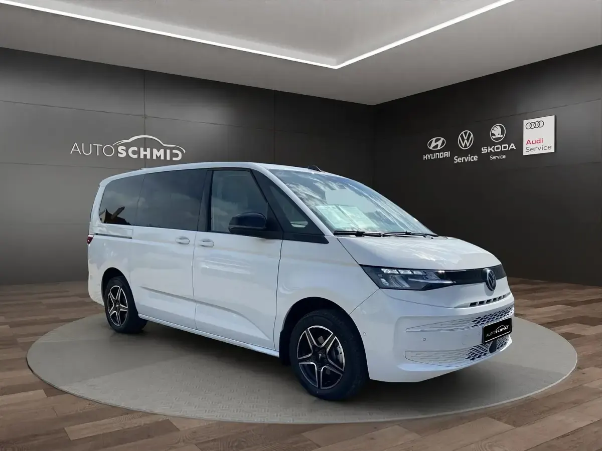 Ny VW T7 Basis 150 HK (110 kW) 2025 Hvid Van