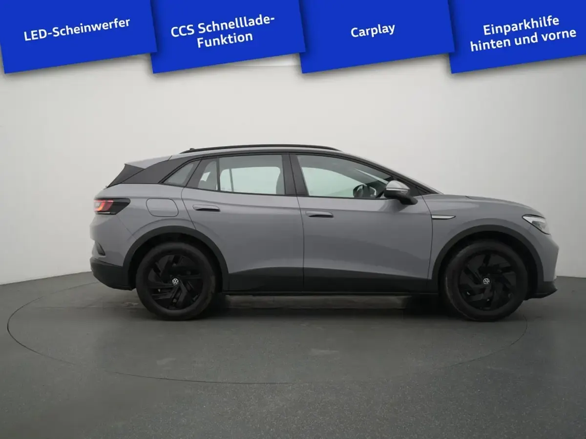 Gebraucht VW ID.4 Pure 125 kW (170 PS) 2022 Grau SUV