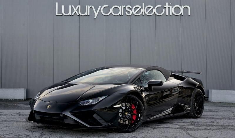 Schwarz Gebraucht 2021 Lamborghini Huracán Cabrio | 264.995 € (Fairer Preis) - Bild 1/4