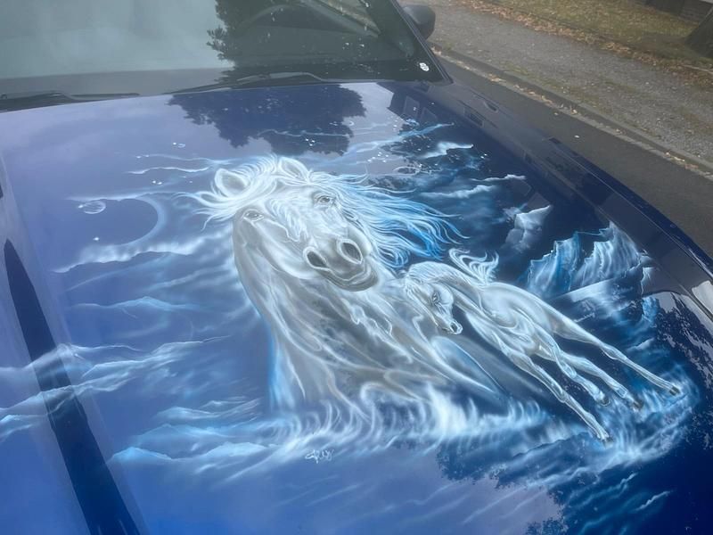 Gebraucht Ford Mustang 314 PS (230 kW) 2012 Blau Cabrio