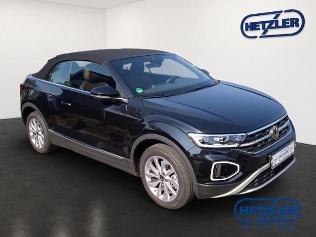 Gebraucht VW T-Roc Cabriolet Style 150 PS (110 kW) 2022 Schwarz Cabrio