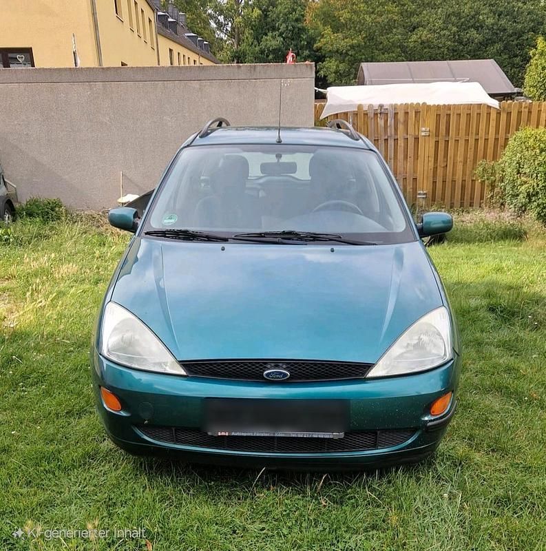 Grün Gebraucht 2000 Ford Focus Kombi | 1.450 € (Fairer Preis) - Bild 1/4