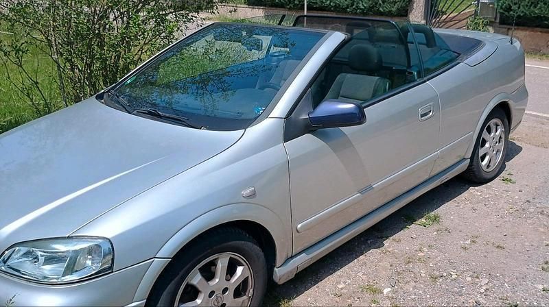 Silber Gebraucht 2001 Opel Astra Cabriolet Cabrio | 1.050 € (Superpreis) - Bild 1/4