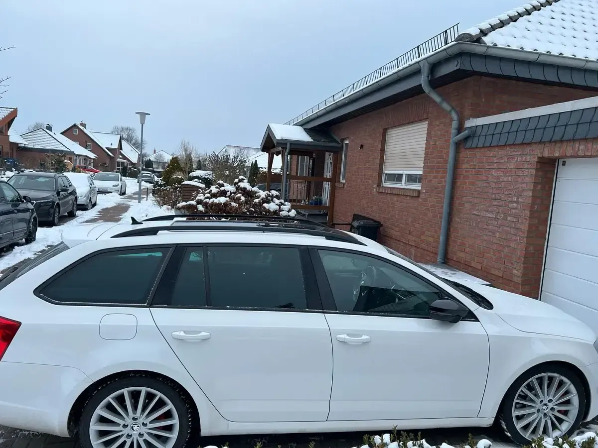 Gebraucht Skoda Octavia RS 184 PS (135 kW) 2014 Weiß Kombi