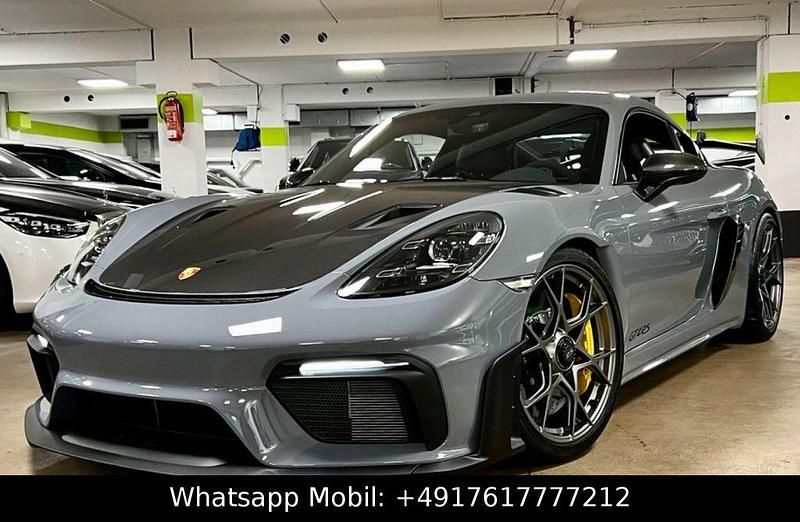 Arktik grau Gebraucht 2022 Porsche Cayman Coupé | 179.800 € - Bild 1/4