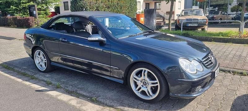 Gebraucht Mercedes CLK320 Avantgarde 218 PS (160 kW) 2003 Smaragtschwarz metallic Cabrio