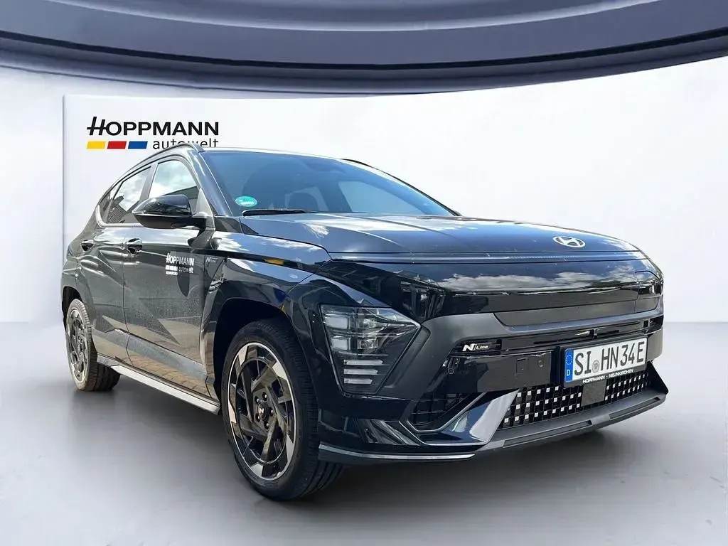 Gebraucht Hyundai Kona N Line 160 kW (218 PS) 2025 Abyss black SUV