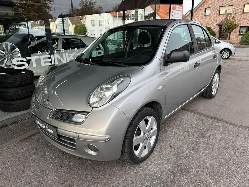 Silber Gebraucht 2010 Nissan Micra Visia Limousine | 2.790 € - Bild 1/4