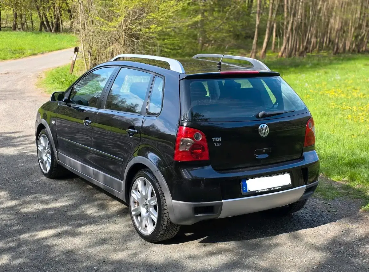 Gebraucht VW Polo Cross 101 PS (74 kW) 2004 Schwarz Kleinwagen