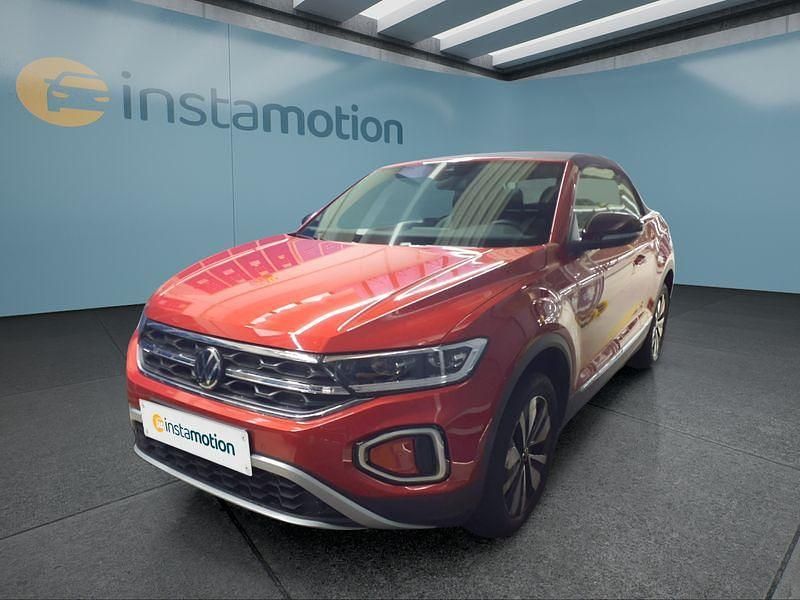 Rot Gebraucht 2025 VW T-Roc Cabriolet Cabrio | 26.399 € (Superpreis) - Bild 1/4