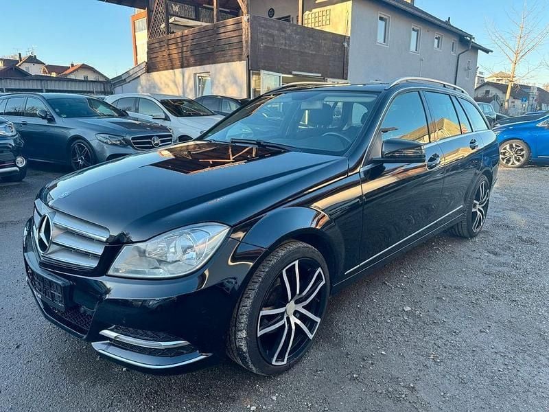 Schwarz Gebraucht 2014 Mercedes C220 Kombi | 5.900 € (Superpreis) - Bild 1/4