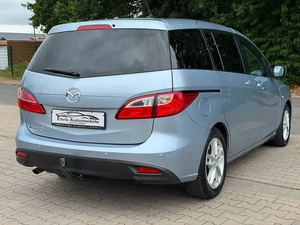 Gebraucht Mazda 5 Center-Line 144 PS (105 kW) 2011 Blau Van / Kleinbus