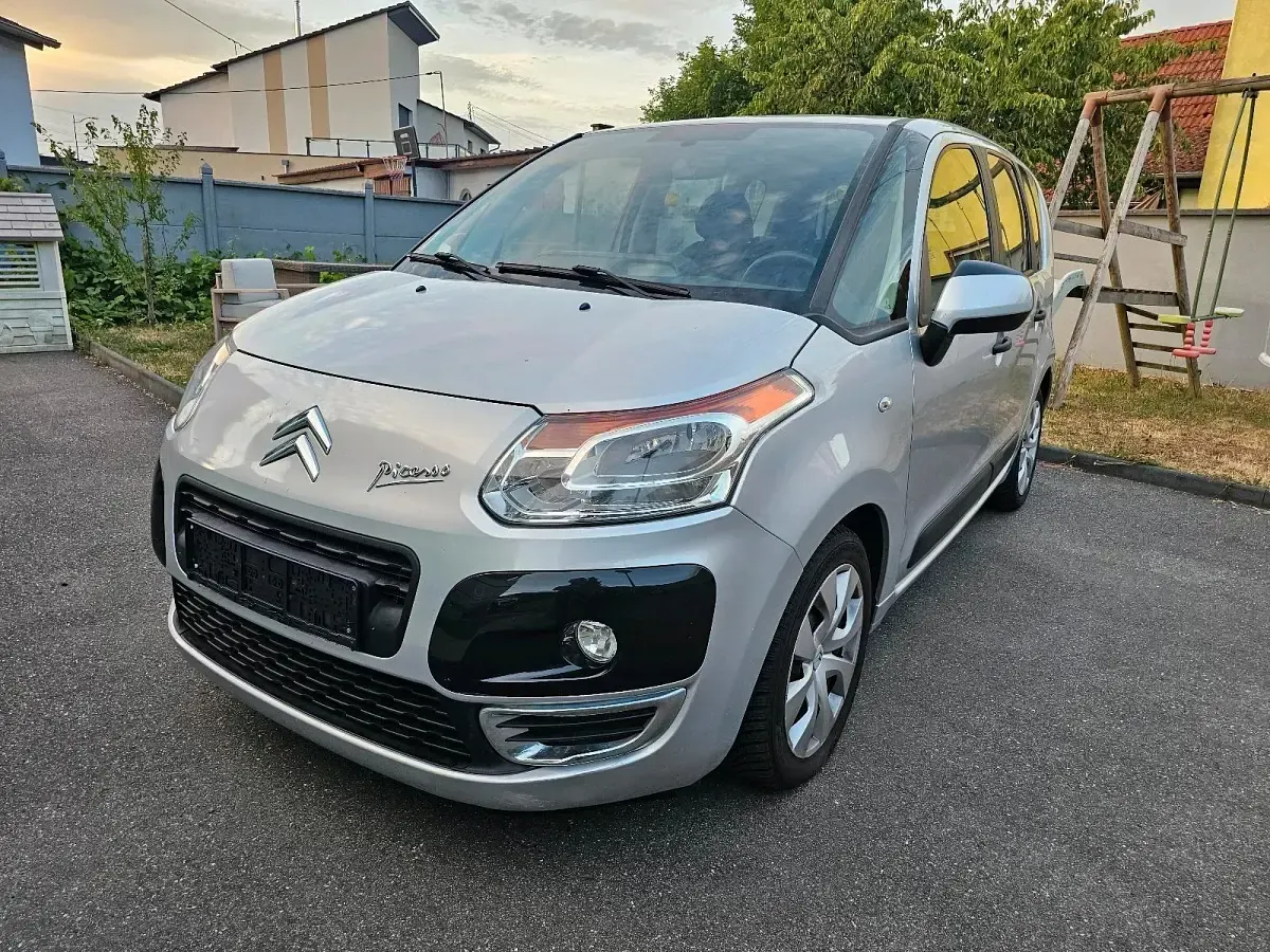 Gebraucht Citroën C3 Picasso 120 PS (88 kW) 2011 Silber Van / Kleinbus