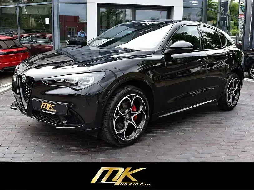 Gebraucht Alfa Romeo Stelvio Veloce 280 PS (205 kW) 2024 Nero vulcano, metall (metallic) SUV
