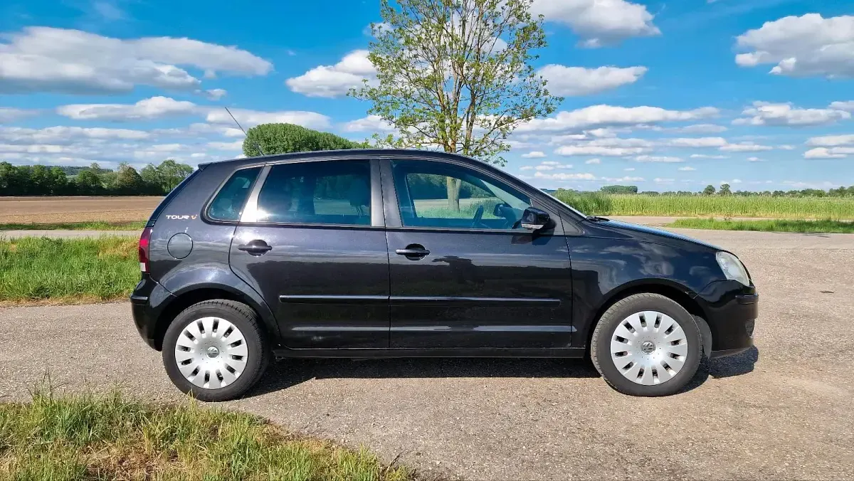 Gebraucht VW Polo 80 PS (58 kW) 2007 Schwarz Kleinwagen