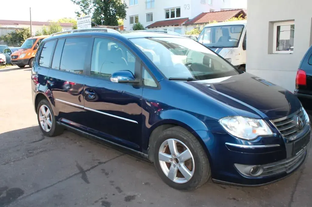 Gebraucht VW Touran Highline 140 PS (102 kW) 2007 Blau Van / Kleinbus