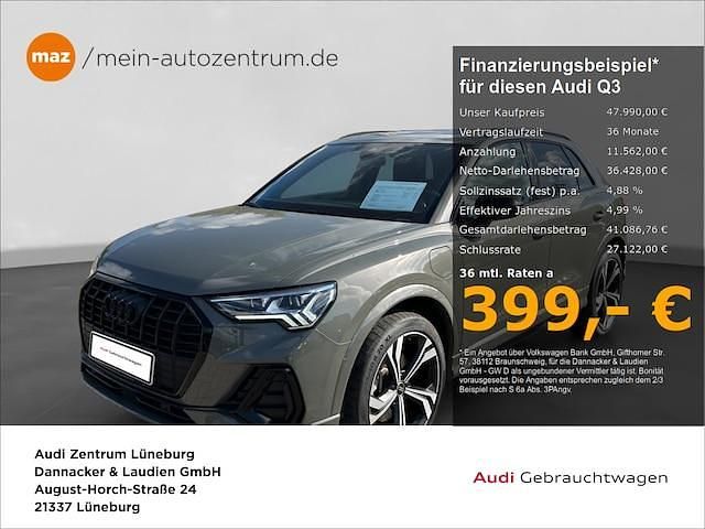 Chronosgrau metallic Gebraucht 2023 Audi Q3 S-Line SUV | 47.990 € - Bild 1/2
