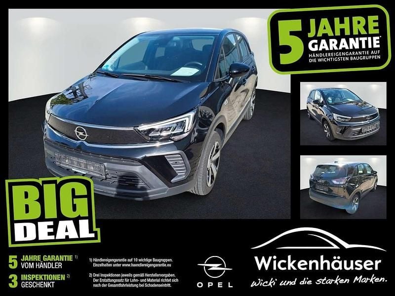 Diamant schwarz/karbon schwarz Gebraucht 2021 Opel Crossland Edition SUV | 15.490 € (Fairer Preis) - Bild 1/4