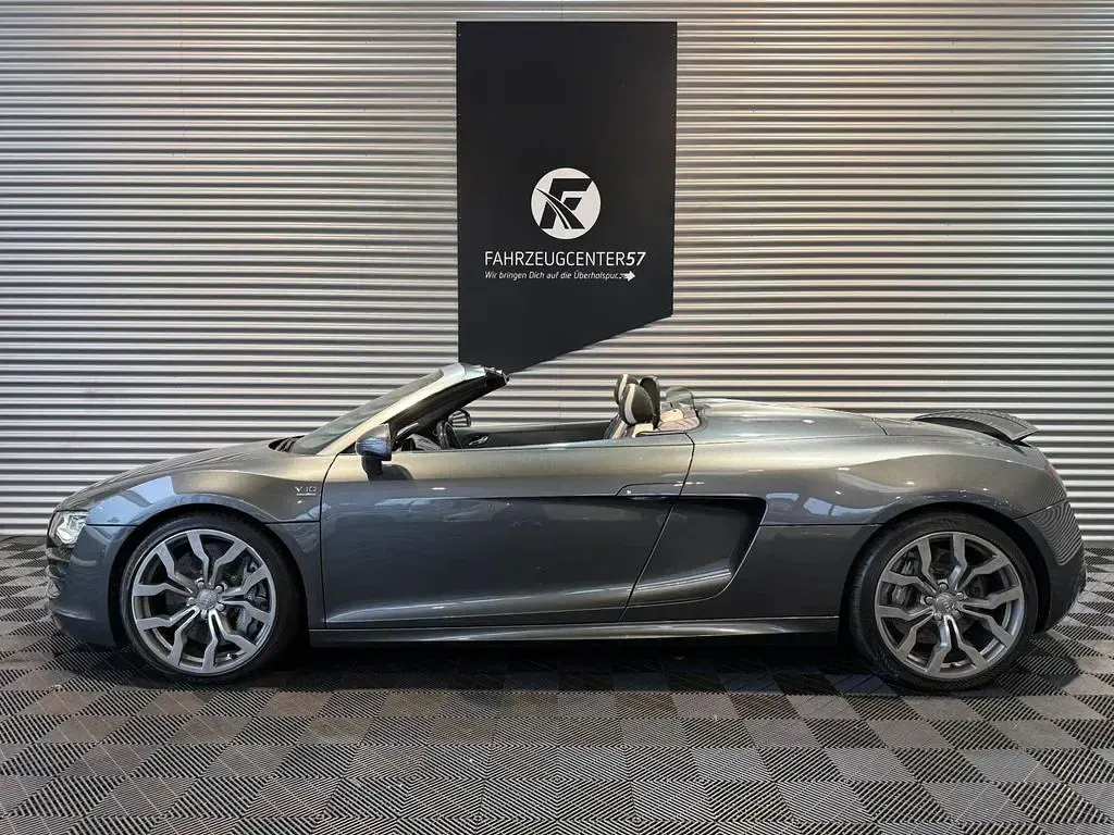 Gebraucht Audi R8 Spyder Sport 525 PS (386 kW) 2011 Grau Cabrio