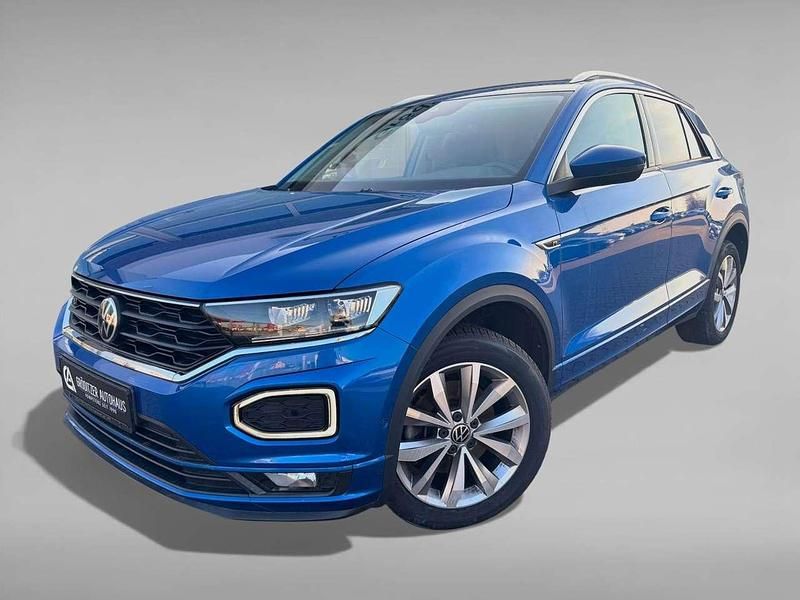Gebraucht VW T-Roc R-line 150 PS (110 kW) 2021 Blau SUV