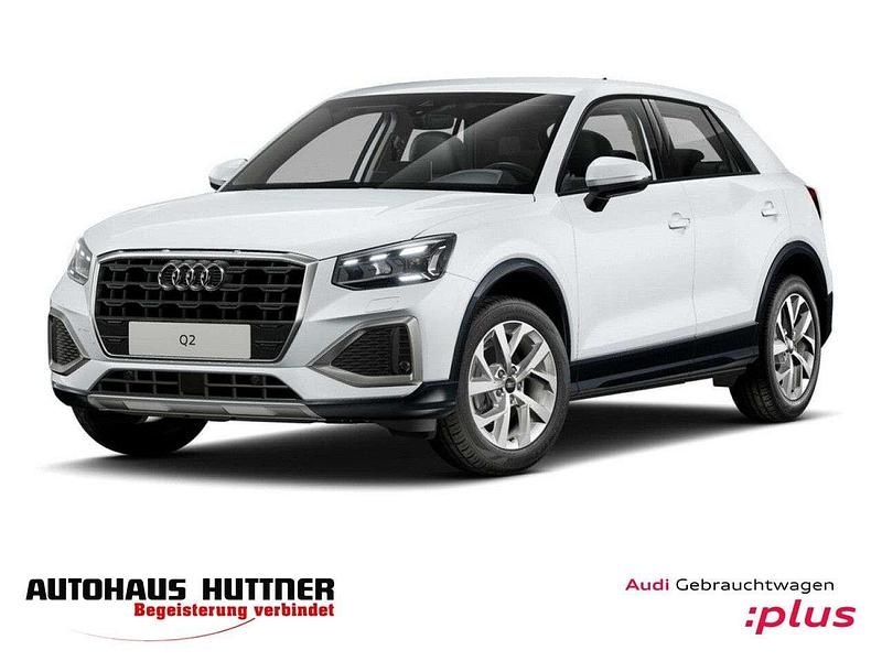 Gletscherweiß metallic Gebraucht 2024 Audi Q2 Advanced Plus SUV | 32.896 € (Teuer) - Bild 1/4