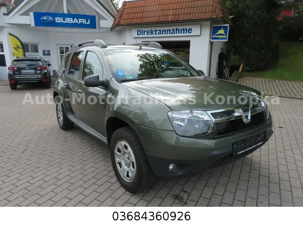 Second-hand Dacia Duster 105 CP (77 kW) 2012 Verde SUV