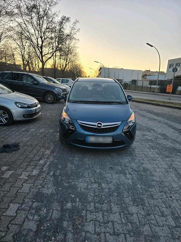 Gebraucht Opel Zafira 136 PS (100 kW) 2014 Blau Van / Kleinbus