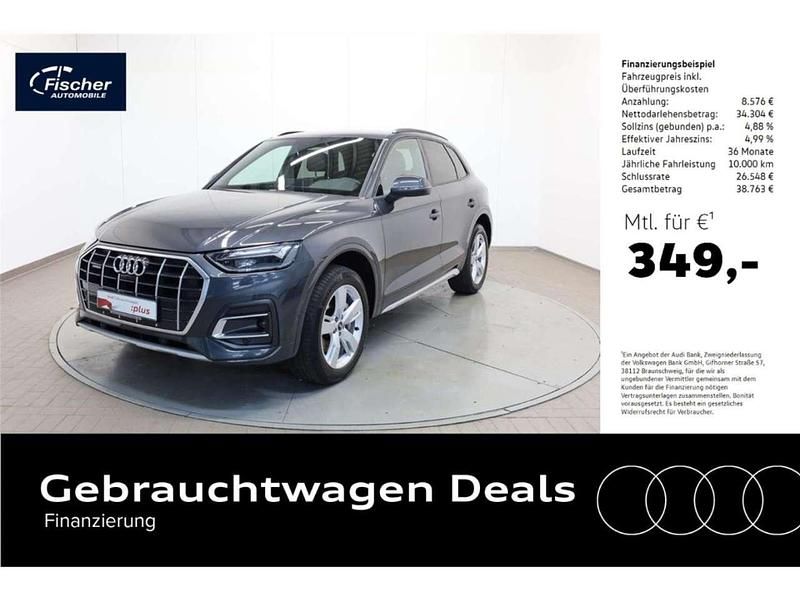 Grau Gebraucht 2022 Audi Q5 S-Line SUV | 42.880 € (Superpreis) - Bild 1/4