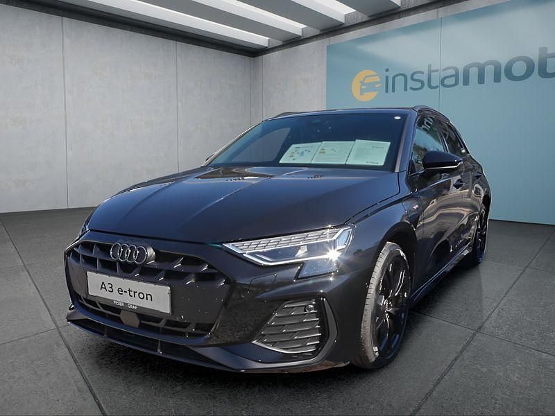 Schwarz Gebraucht 2025 Audi A3 e-tron S-Line Kleinwagen | 46.949 € - Bild 1/4