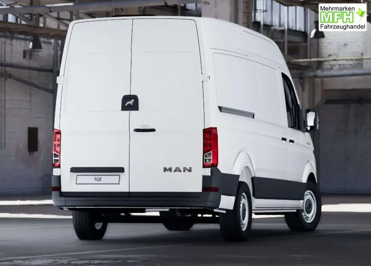 Nowe MAN TGE 177 KM (130 kW) 2026 Biały Van