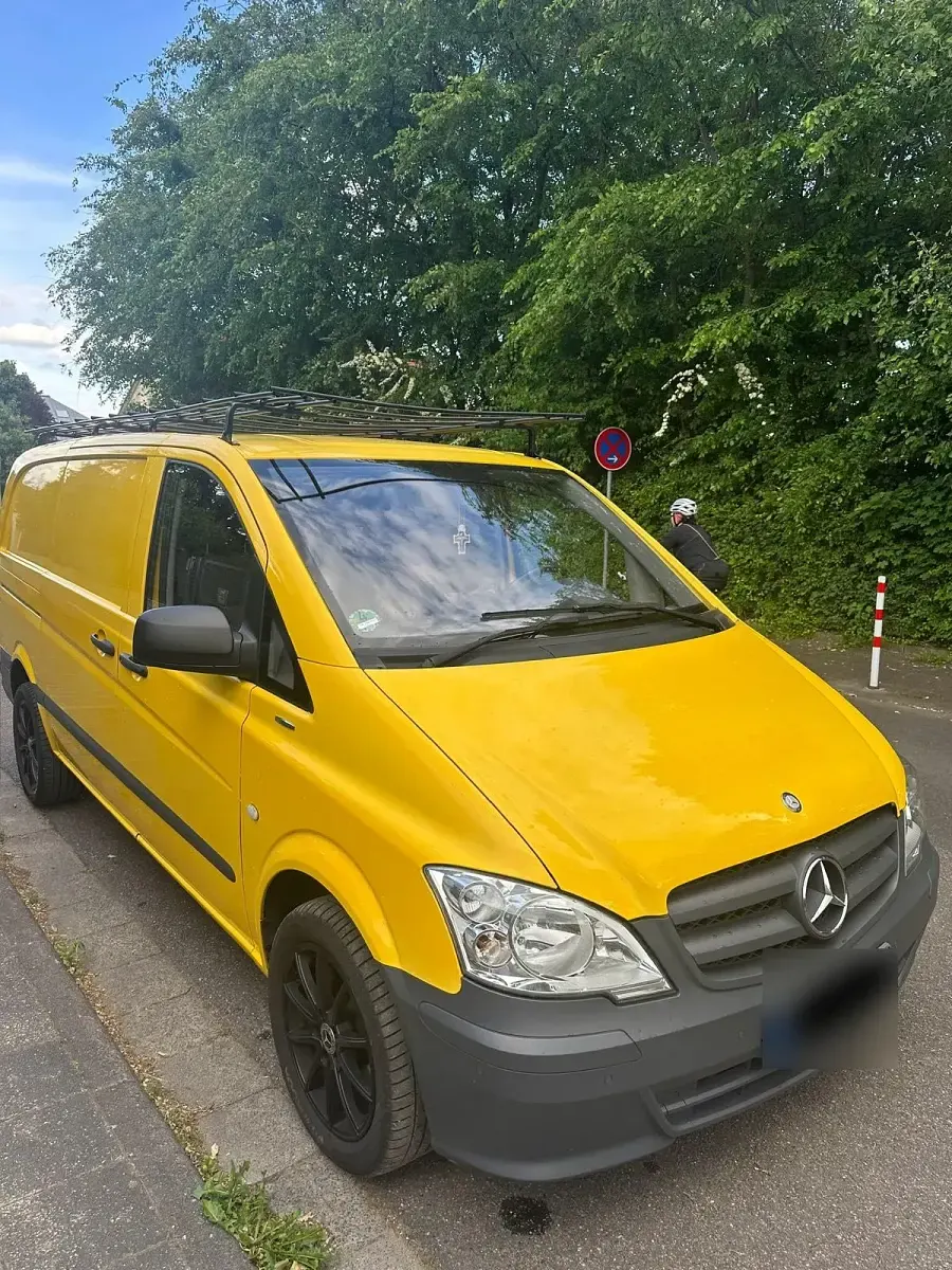 Gebraucht Mercedes Vito 110 PS (80 kW) 2014 Gelb Van