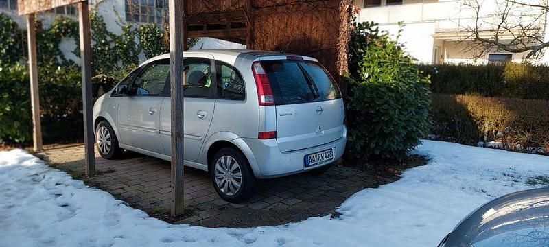 Gebraucht Opel Meriva 101 PS (74 kW) 2005 Silber Van / Kleinbus