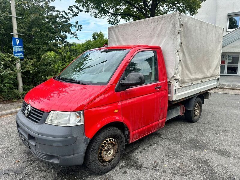 Rot Gebraucht 2006 VW T5 Van | 3.000 € - Bild 1/4