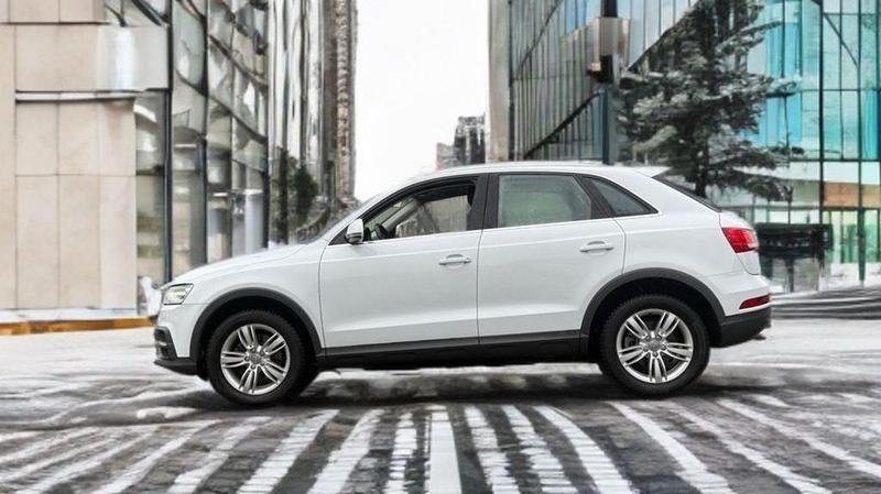 Gebraucht Audi Q3 Design 125 PS (91 kW) 2017 Gletscherweiß metallic SUV