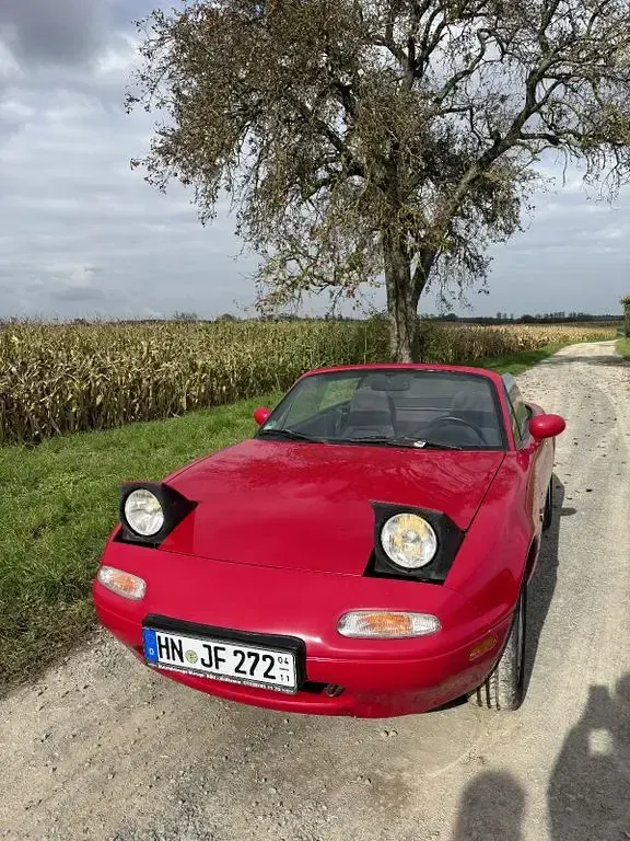 Gebraucht Mazda MX5 116 PS (85 kW) 1992 Rot Cabrio