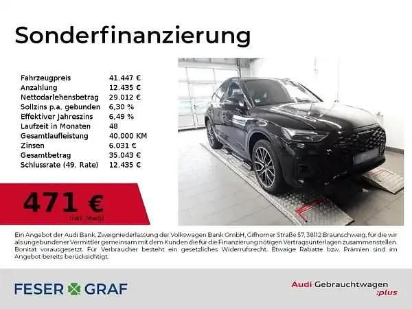 Mythosschwarz metallic Gebraucht 2022 Audi Q5 Ambiente SUV | 37.880 € (Fairer Preis) - Bild 1/2
