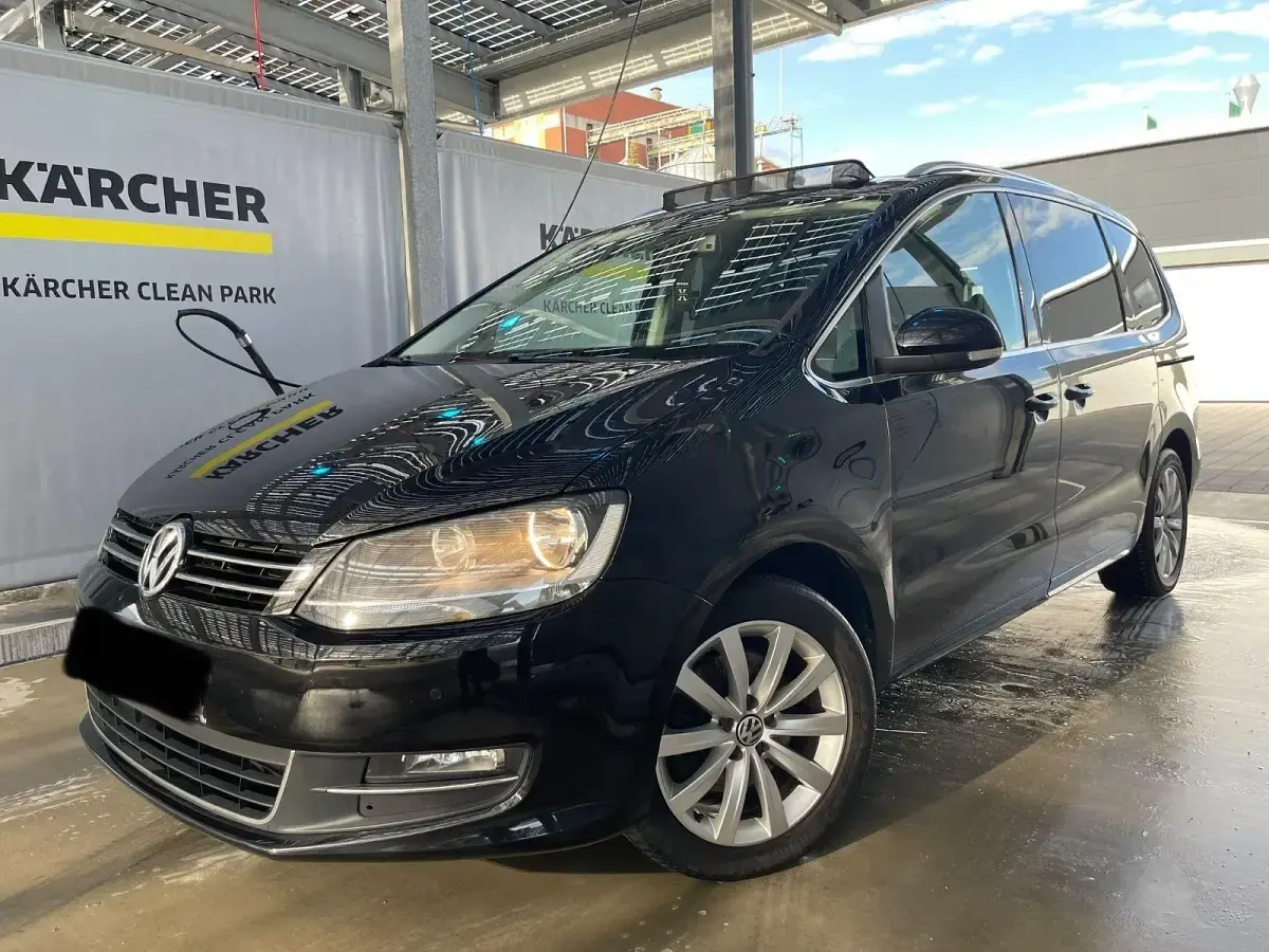 Gebraucht VW Sharan Highline 177 PS (130 kW) 2014 Schwarz Van / Kleinbus